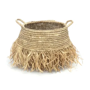 Raffia Deluxe Mand – M – Naturel