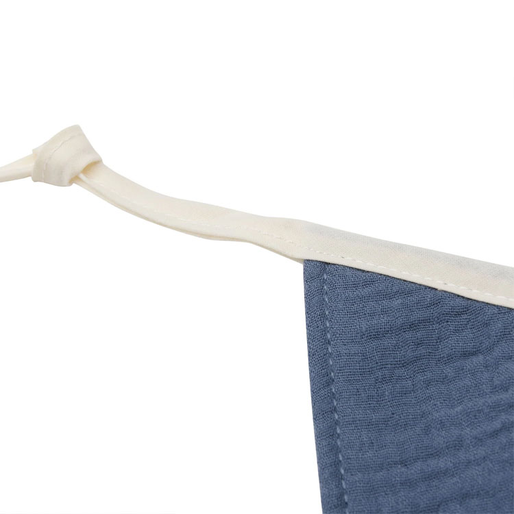 Vlaggenlijn met naam | Jeans Blue/Olive Green - Afbeelding 4