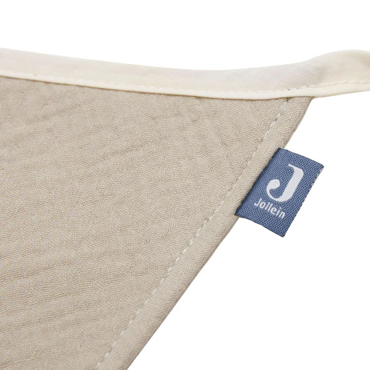 Vlaggenlijn met naam | Jeans Blue/Olive Green - Afbeelding 3