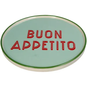 Piatto Italiano „Buon Appetito” – Mintgroen Bord