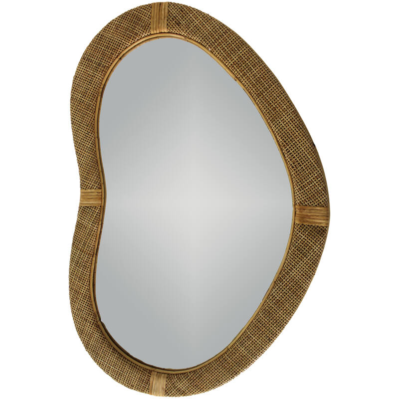 Spiegel Rattan Naturel