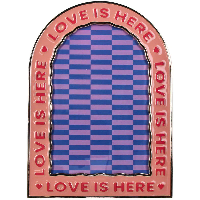 Fotolijstje Hard Roze – Love Is Here - Afbeelding 2