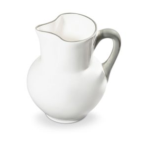 Waterkan bol – Rand grijs – 1,5 ltr