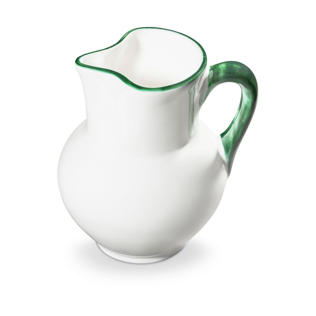 Waterkan bol – Rand groen – 1,0 ltr