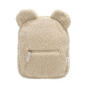 Teddy rugzak met naam | Beige
