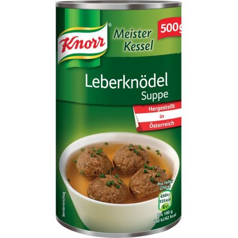 Knorr Leberknödelsuppe 500 gram - Afbeelding 2