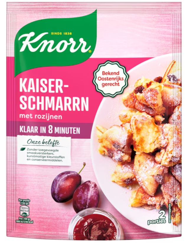 Knorr Kaiserschmarrn mit Rosinen