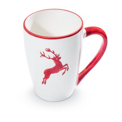 Koffiebeker Supermax – Hert robijnrood – 0,5 ltr - Afbeelding 2