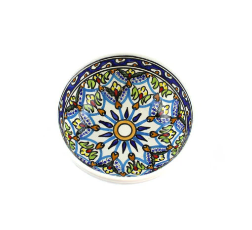 Tunesisch Servies – Handgemaakte Kom 15cm - Afbeelding 6