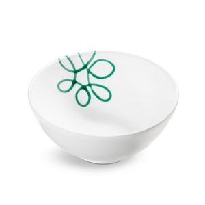 Kom – Puur gevlamd groen – 23 cm