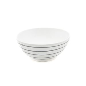 Kom – Gevlamd grijs – 20 cm