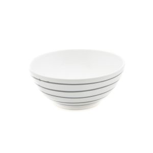 Kom – Gevlamd grijs – 23 cm