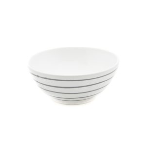 Kom – Gevlamd grijs – 27 cm