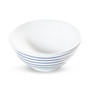 Kom – Gevlamd donkerblauw – 23 cm