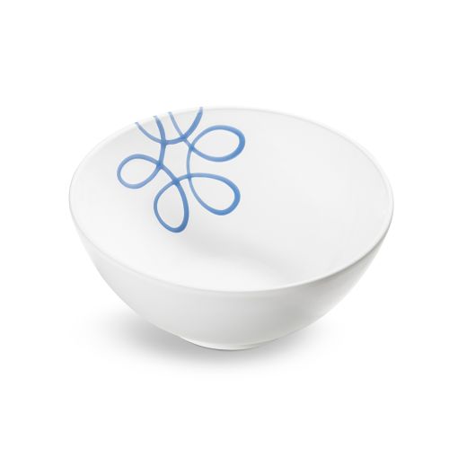 Kom – Puur gevlamd blauw – 23 cm - Afbeelding 2