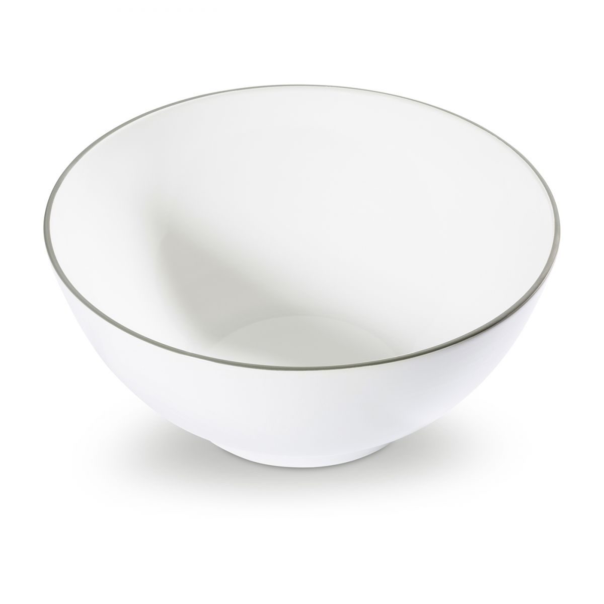 Kom – Rand grijs – 23 cm