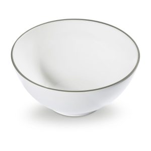 Kom – Rand grijs – 27 cm