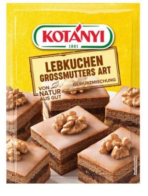 Kotanyi – Lebkuchen Grossmutters Art – 30 gr - Afbeelding 2