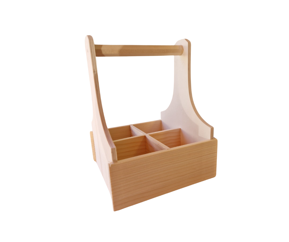 Männerhandtasche – voor 4 (bier)flesjes 0,33 ltr