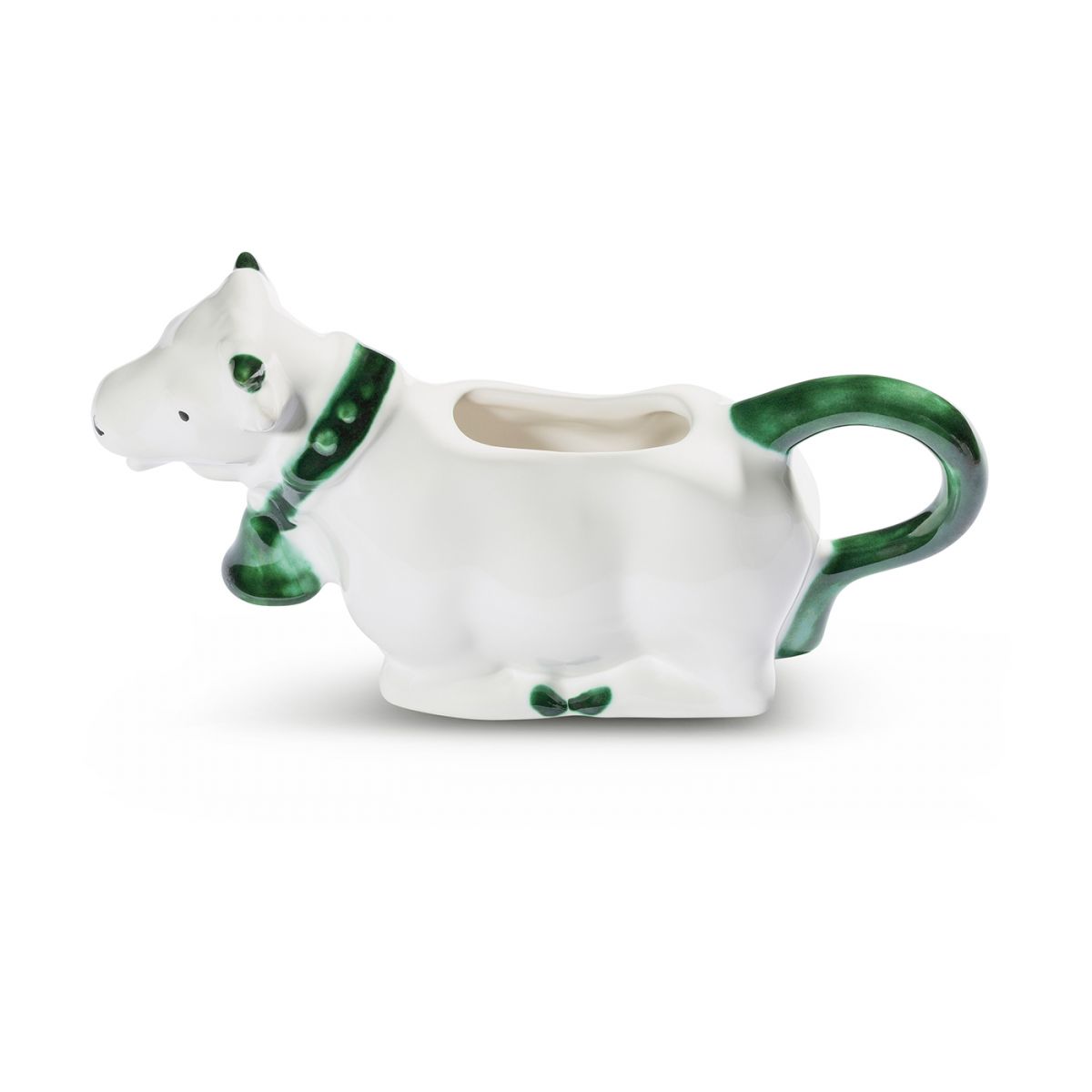 Melkkannetje koe – Rand groen – 0,16 ltr