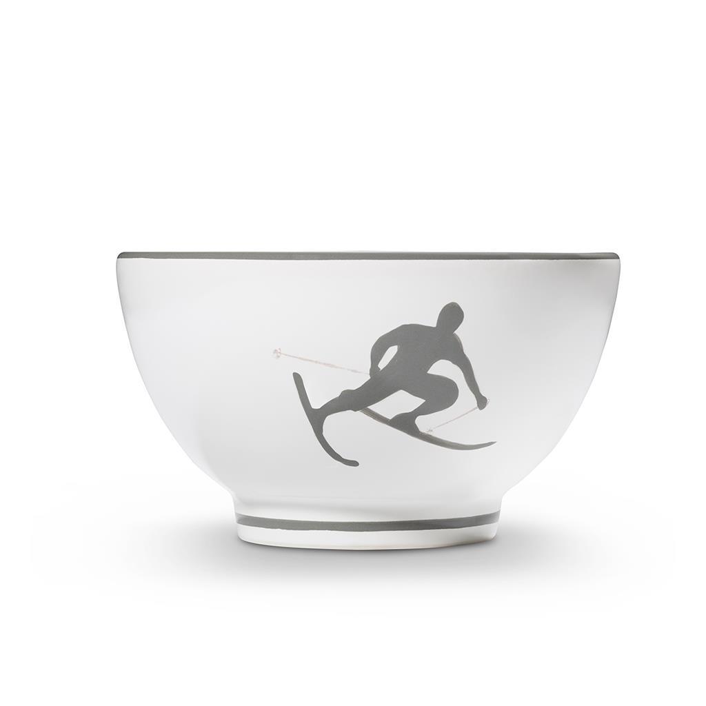 Mueslikom groot – Toni der skifahrer grijs – 14 cm - Afbeelding 2