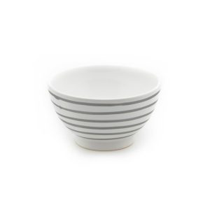 Mueslikom groot – Gevlamd grijs – 14 cm