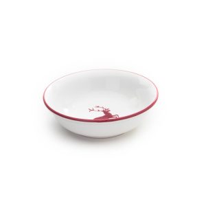 Mueslikom klein – Hert bordeauxrood – 14 cm