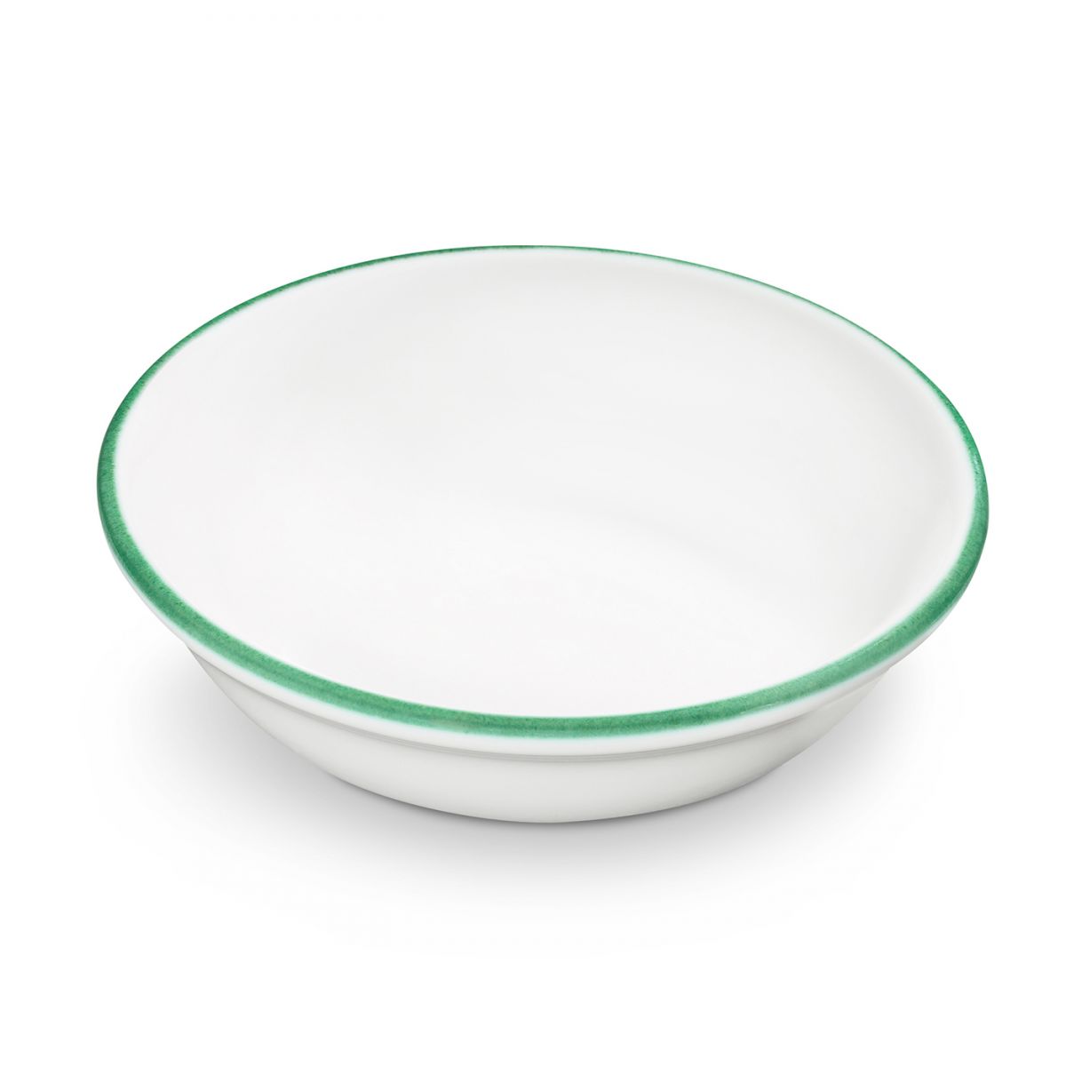 Mueslikom klein – Rand groen – 14 cm