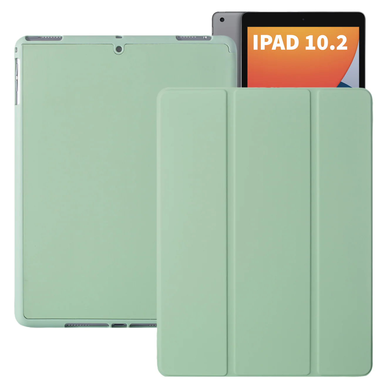 iPad 10.2 Hoes (2019–2021) – Luxe Smart Folio met Pencil-vak - Afbeelding 2