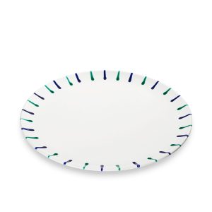 Onderbord-gebakschaal – Gevlamd Traunsee – 32 cm