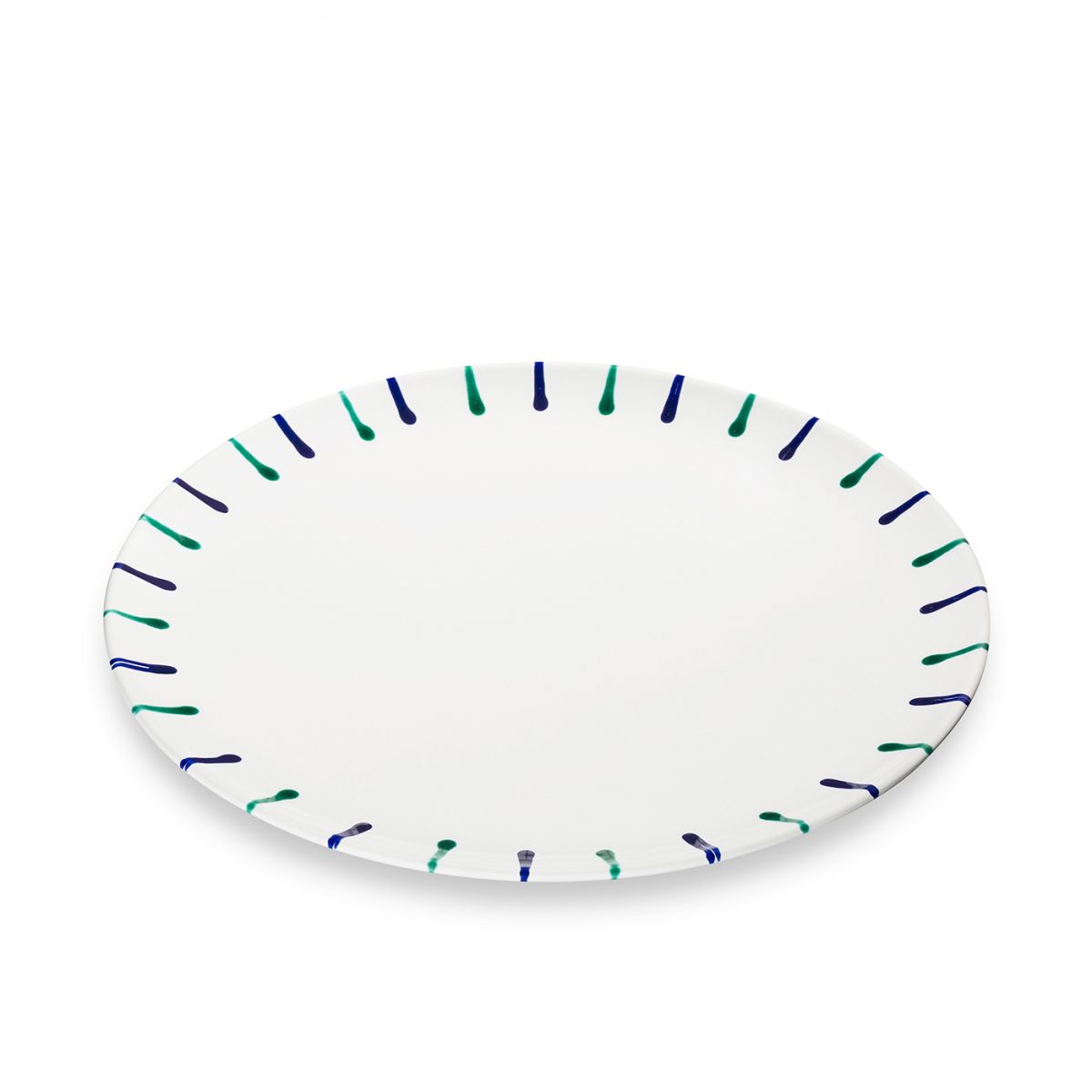 Onderbord-gebakschaal – Gevlamd Traunsee – 32 cm