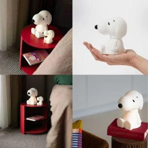Snoopy Bundle of Light Portable Taffellamp White
