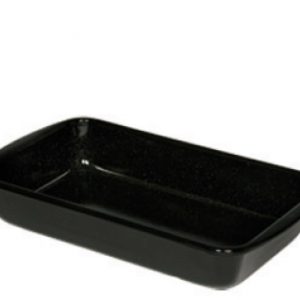 Riess – Ovenschaal – rechthoek – zwart – 38 x 22,5 cm