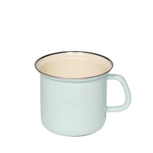 Riess – Pannetje mét deksel – turquoise – 14 cm – 1,5 ltr