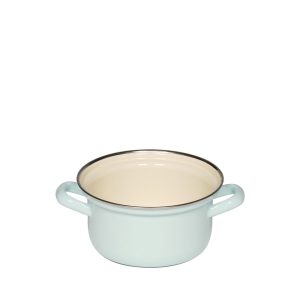 Riess – Pan laag zonder deksel – turquoise – 14 cm – 0,75 ltr