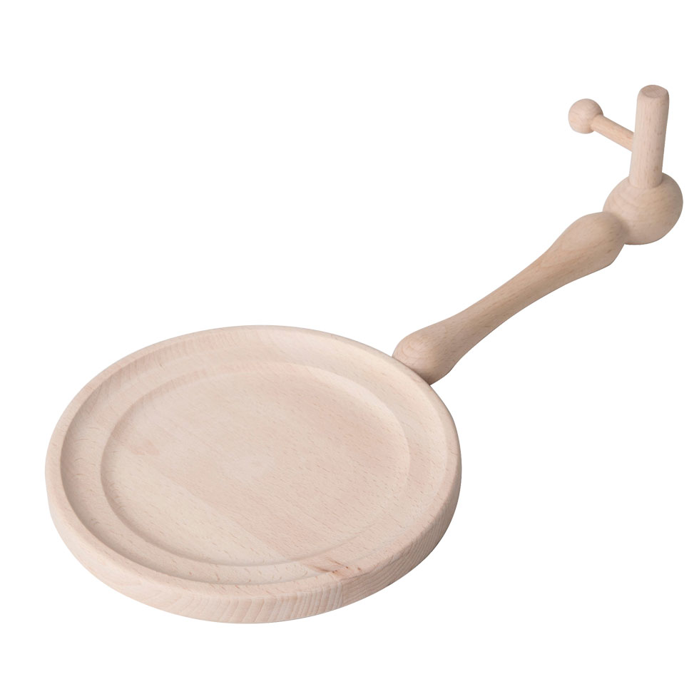 Riess – Pfannenknecht – hout -24 cm