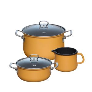 Riess – Pannenset – 3-delig – oranje