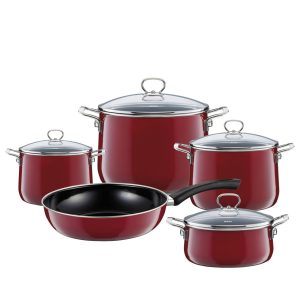 Riess – Pannenset – 5-delig – rosso