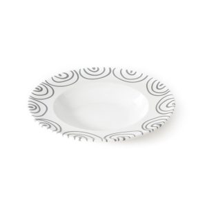 Pastabord – Gevlamd grijs – 29 cm