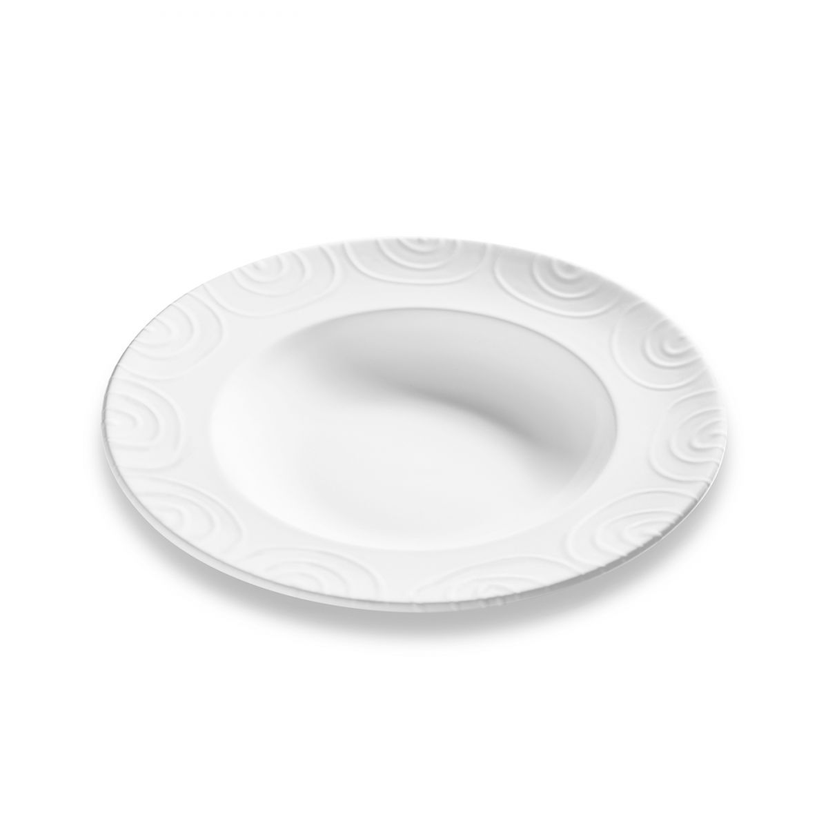 Pastabord – Gevlamd wit – 29 cm