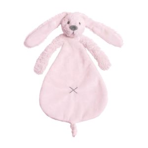 Happy Horse | Rabbit Richie | Knuffeldoekje met naam | Pink