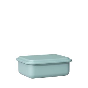 Riess – Bewaardoos laag met deksel – saliegroen – 15 x 11 x 5 cm – 0,5 ltr
