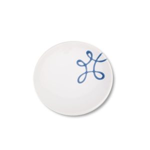 Schoteltje voor koffiekopje – Puur gevlamd blauw – 15 cm