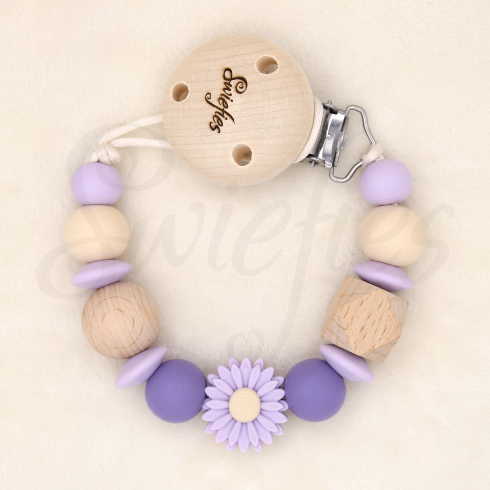 SPEENKOORD | Daisy | Lavendel, Poederlila, Crème & Hout