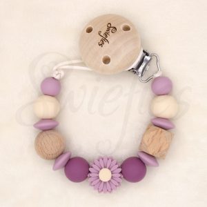 SPEENKOORD | Daisy | Oudroze, Donker Oudroze, Crème & Hout