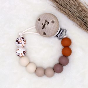 SPEENKOORD | Retro Bloemen, Crème, Havermout, Hazelnoot, Roest