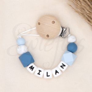 SPEENKOORD met naam | Milan | Niagara, Poederblauw, Graniet
