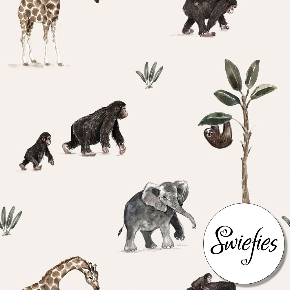 WIKKELDOEK | Safari | Rib Green - Afbeelding 4