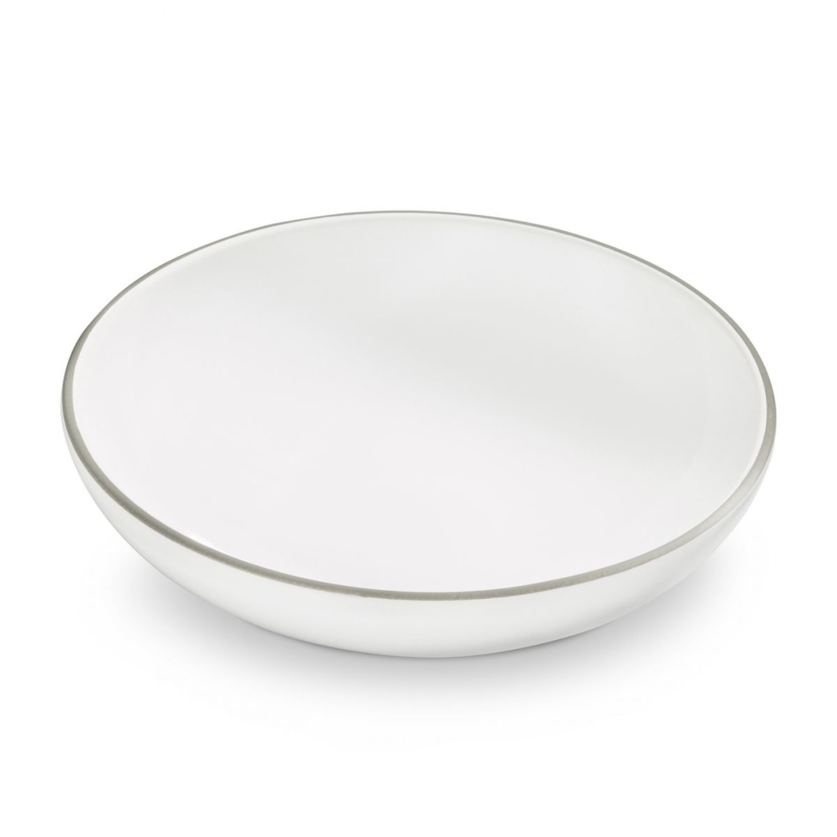 Kom groot – Rand grijs – 17 cm - Afbeelding 2