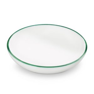 Kom groot – Rand groen – 17 cm